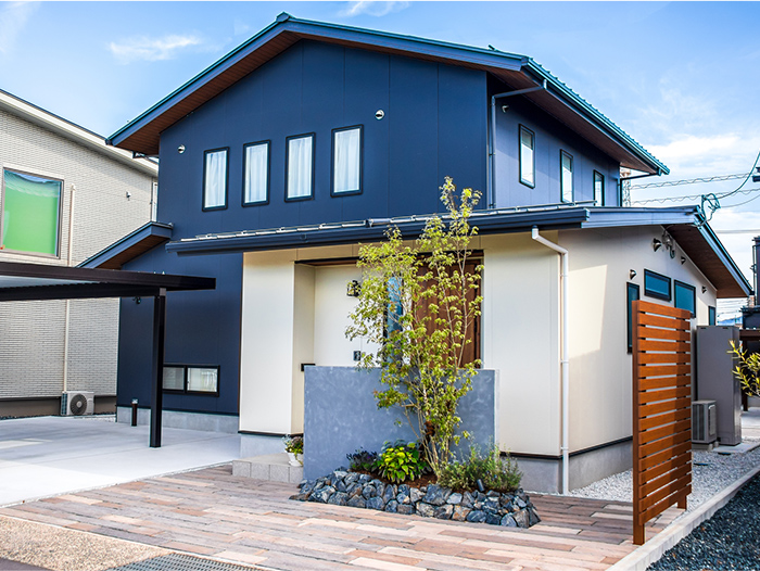 モダンな戸建て住宅